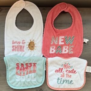 Colorful Baby Bib Set